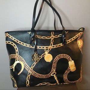 Ralph Lauren black tote